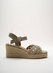 Espadrilles vert BOBBIES pour femme seconde vue