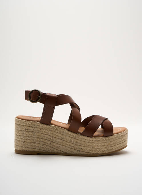 Espadrilles marron BILLIBI pour femme