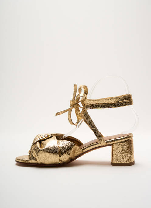 Sandales/Nu pieds or ANAKI pour femme