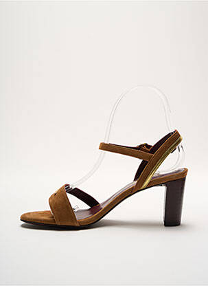 Sandales/nu pieds type de semelle amortissante talon de 4 à 6cm or AVRIL GAU femme