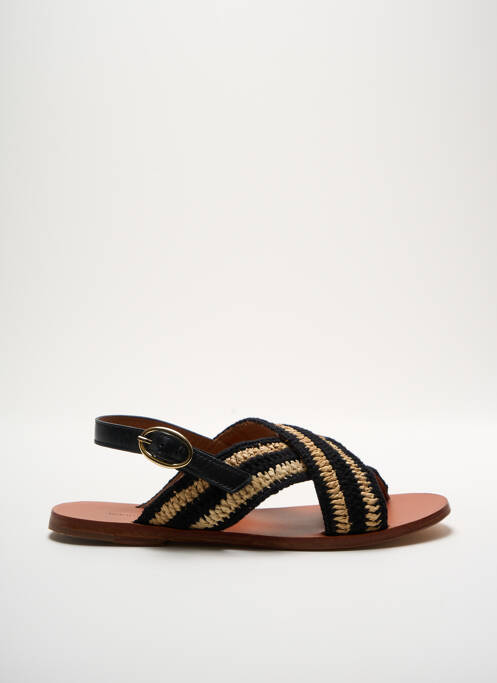 Sandales/Nu pieds noir VANESSA BRUNO pour femme