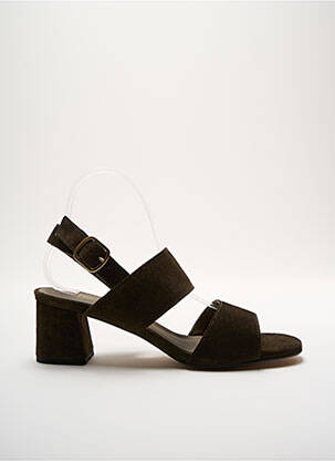 Sandales/nu pieds type de semelle amortissante talon de 4 à 6cm vert ANONYMOUS COPENHAGEN femme