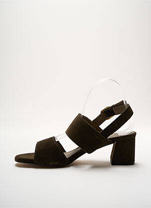 Sandales/nu pieds type de semelle amortissante talon de 4 à 6cm vert ANONYMOUS COPENHAGEN femme