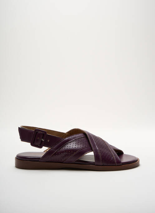 Sandales/Nu pieds violet ANONYMOUS COPENHAGEN pour femme