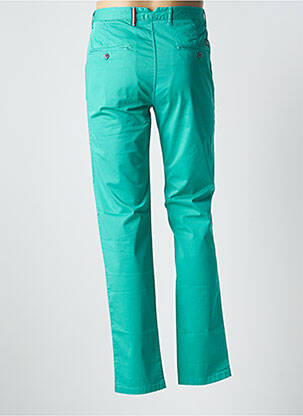 Pantalon chino tissage popeline taille normale vert HERO SEVEN homme