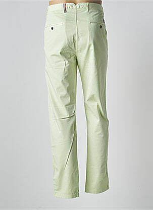 Pantalon chino tissage popeline taille normale vert clair HERO SEVEN homme