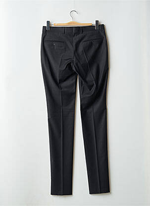 Pantalon droit stretch taille normale noir CHROM homme
