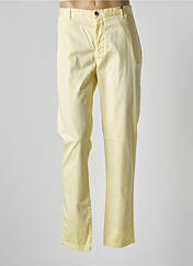 Pantalon chino jaune HERO SEVEN pour homme seconde vue