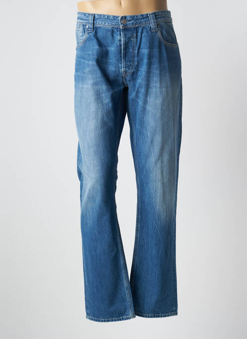 Jeans coupe droite bleu TEDDY SMITH pour homme