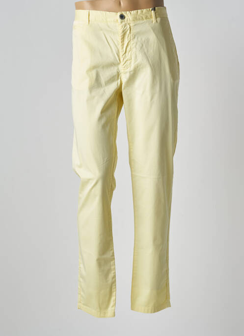 Pantalon chino jaune HERO SEVEN pour homme