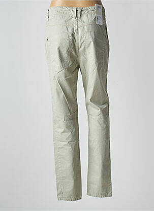 Pantalon slim tissage popeline taille normale vert FIRETRAP femme