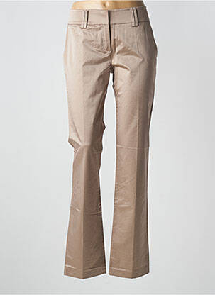 Pantalon slim stretch taille normale beige LOLA ESPELETA femme