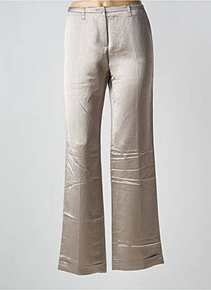 Pantalon flare taille normale taille normale gris LOLA ESPELETA femme