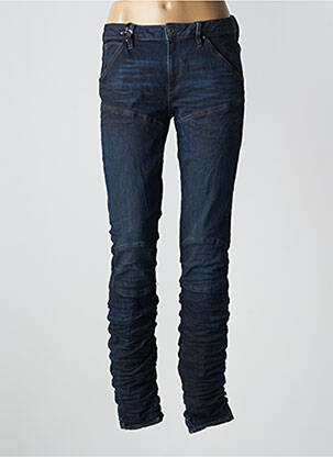 Jeans skinny tissage brut taille normale bleu G STAR femme