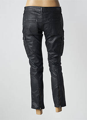 Pantalon 7/8 stretch noir TEDDY SMITH femme