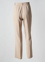 Pantalon droit beige LOLA pour femme seconde vue