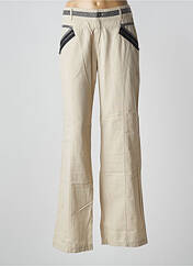 Pantalon droit beige SALT & PEPPER pour femme seconde vue