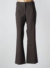 Pantalon flare marron LOLA pour femme seconde vue