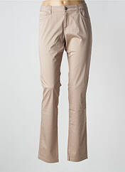 Pantalon slim beige LOLA pour femme seconde vue