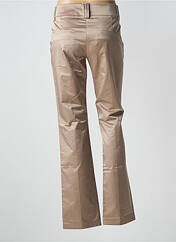 Pantalon slim beige LOLA ESPELETA pour femme seconde vue