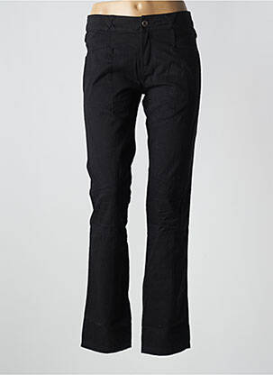 Pantalon slim noir R867 pour femme