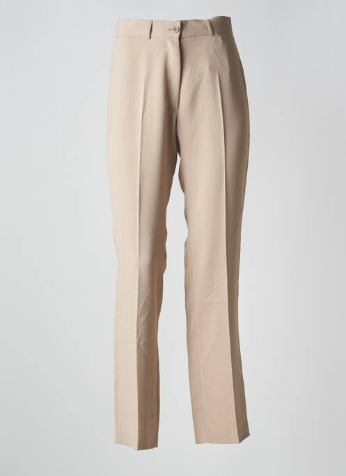 Pantalon droit beige LOLA pour femme