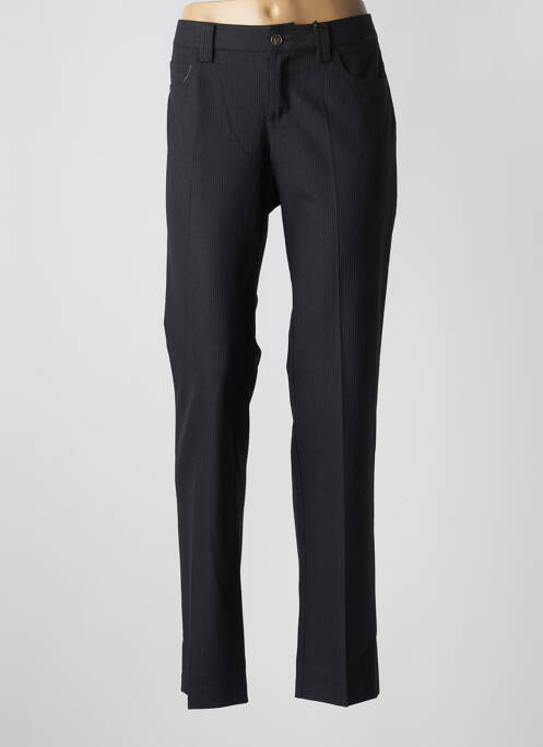 Pantalon droit noir ELO pour femme