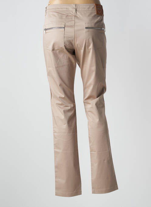 Pantalon slim beige LOLA pour femme