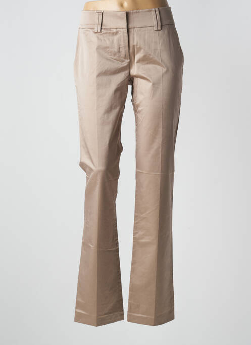 Pantalon slim beige LOLA ESPELETA pour femme