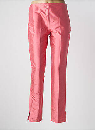 Pantalon slim taille normale taille normale rose SAVE THE QUEEN femme