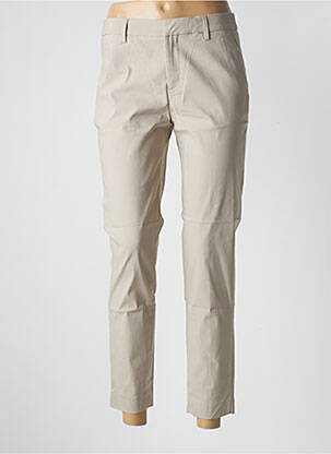 Pantalon 7/8 stretch taille normale gris ISLOW femme