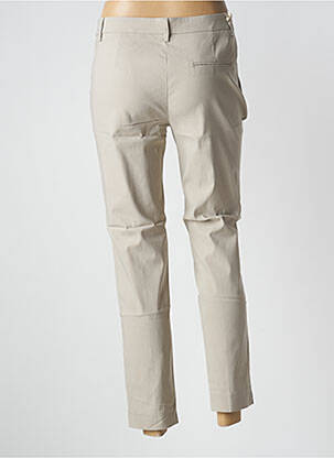 Pantalon 7/8 stretch taille normale gris ISLOW femme