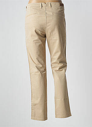 Pantalon 7/8 stretch taille normale beige HOD femme
