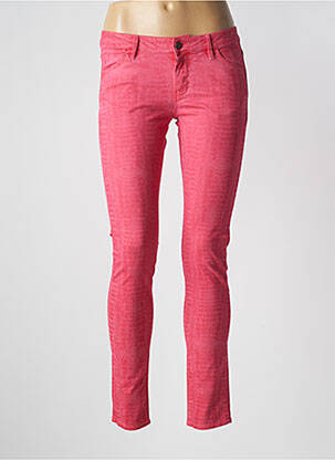Jeans skinny taille normale taille normale rose REIKO femme