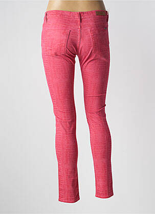Jeans skinny taille normale taille normale rose REIKO femme