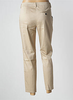 Pantalon 7/8 stretch taille normale beige SET femme