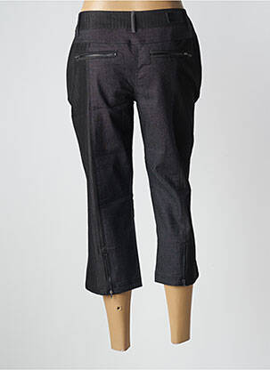 Pantacourt tissage popeline taille normale noir SALT & PEPPER femme
