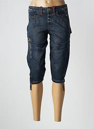 Corsaire tissage denim taille normale bleu MARITHE & FRANCOIS GIRBAUD femme