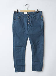 Pantalon slim stretch taille normale bleu MELTIN'POT femme