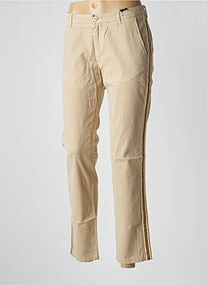 Pantalon 7/8 beige HOD pour femme