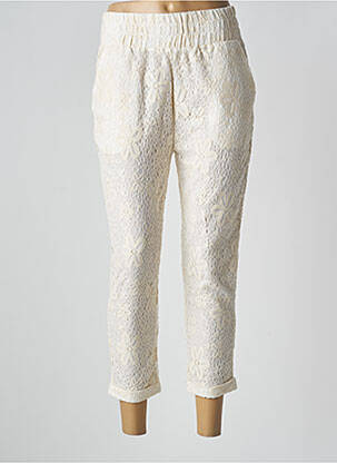Pantalon 7/8 beige MUSE OF LOVE pour femme