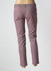 Pantalon 7/8 rouge REIKO pour femme seconde vue