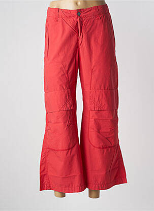 Pantalon droit rouge IKKS pour femme