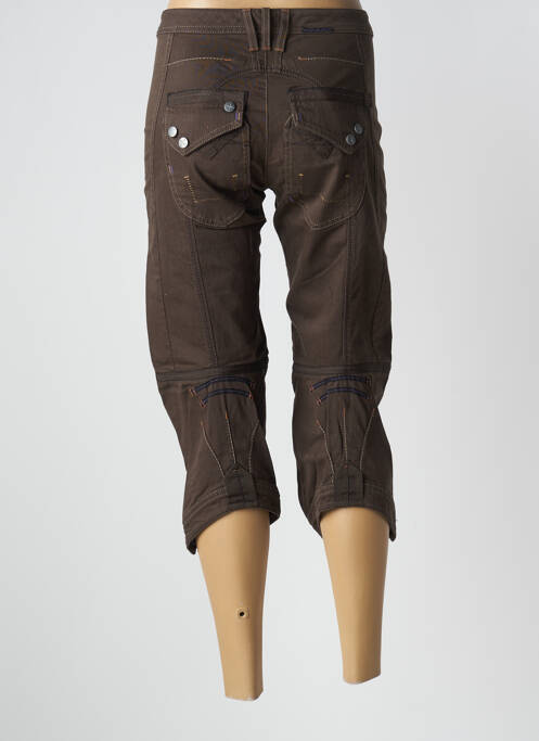 Pantacourt marron MCP pour femme