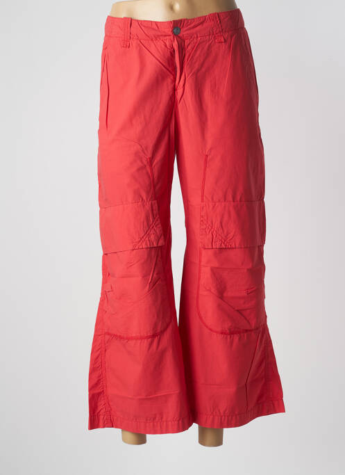 Pantalon droit rouge IKKS pour femme