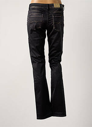 Jeans coupe slim stretch taille normale noir TEDDY SMITH femme
