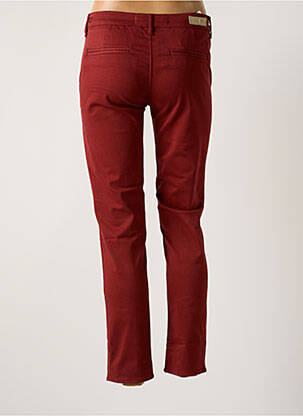 Jeans coupe slim taille normale taille normale rouge FIVE femme