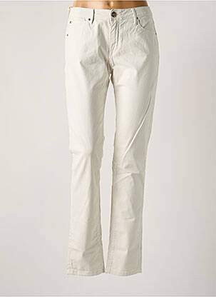 Jeans coupe slim taille normale taille normale beige ISLOW femme
