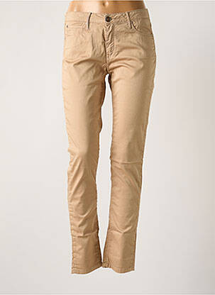 Jeans coupe slim taille normale taille normale beige ISLOW femme