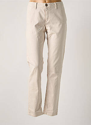 Jeans coupe slim stretch taille normale beige ISLOW femme